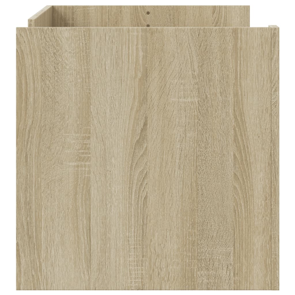 Table basse chêne sonoma 100x50x50 cm bois d’ingénierie - Tables basses