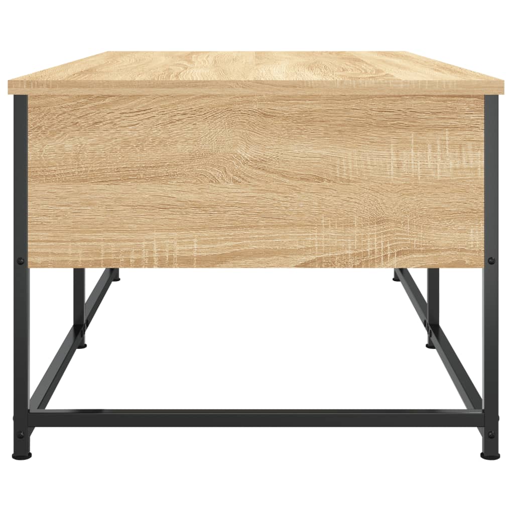 Table basse chêne sonoma 100x51x40 cm bois d’ingénierie - Tables basses
