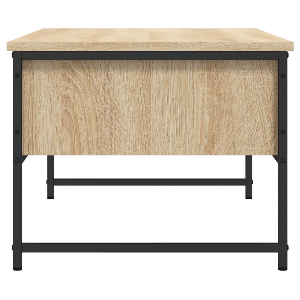 Table basse chêne sonoma 101x49x39,5 cm bois d’ingénierie - Tables basses