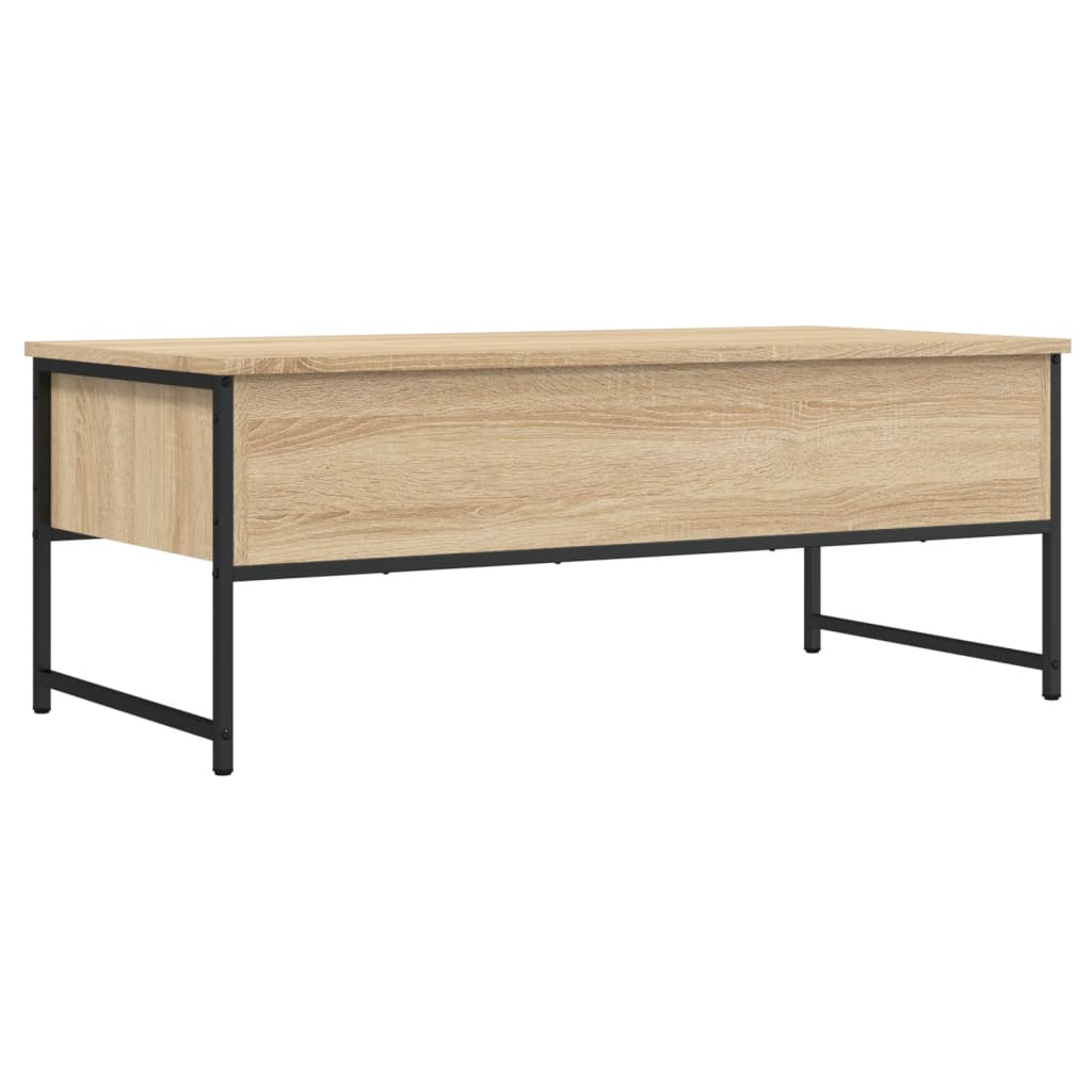 Table basse chêne sonoma 101x49x39,5 cm bois d’ingénierie - Tables basses