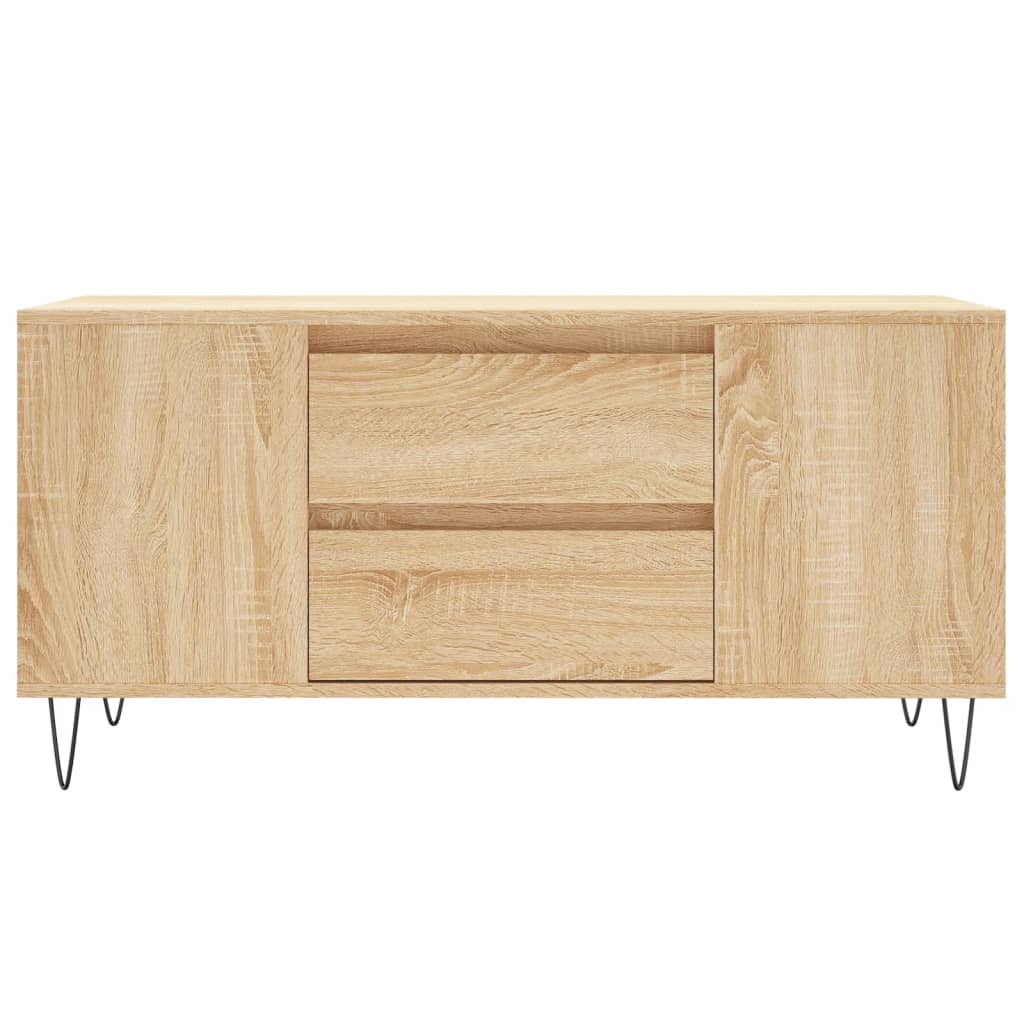 Table basse chêne sonoma 102x44,5x50 cm bois d’ingénierie - Tables basses