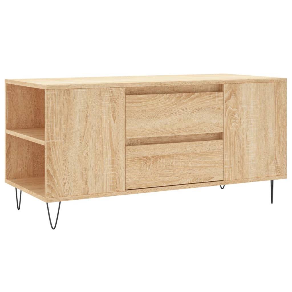 Table basse chêne sonoma 102x44,5x50 cm bois d’ingénierie - Tables basses