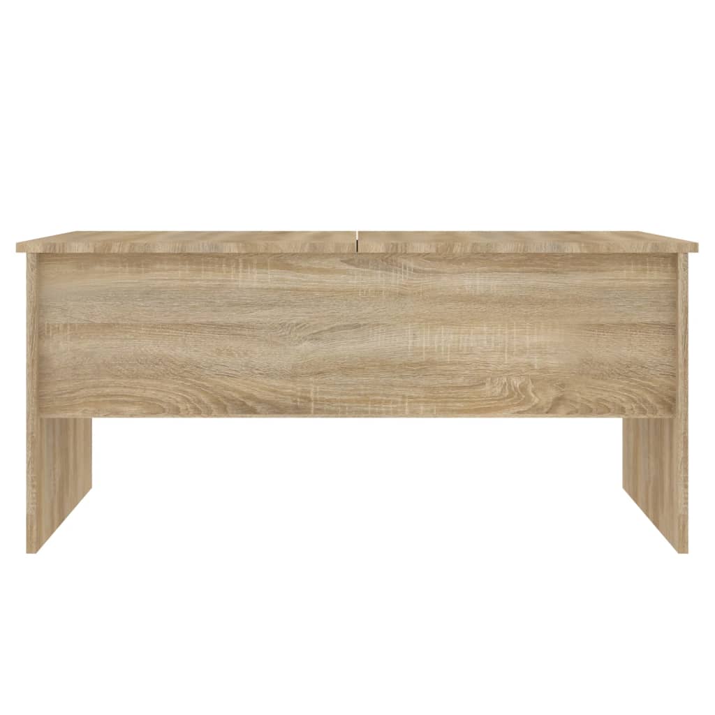 Table basse chêne sonoma 102x50,5x46,5 cm bois d’ingénierie - Tables basses