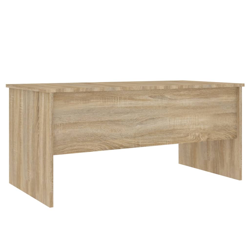 Table basse chêne sonoma 102x50,5x46,5 cm bois d’ingénierie - Tables basses