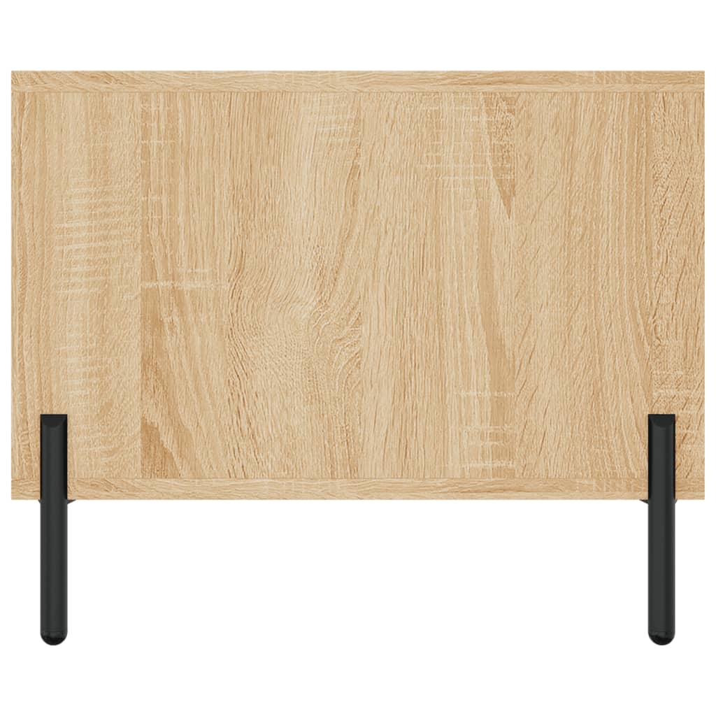 Table basse chêne sonoma 102x50x40 cm bois d’ingénierie - Tables basses