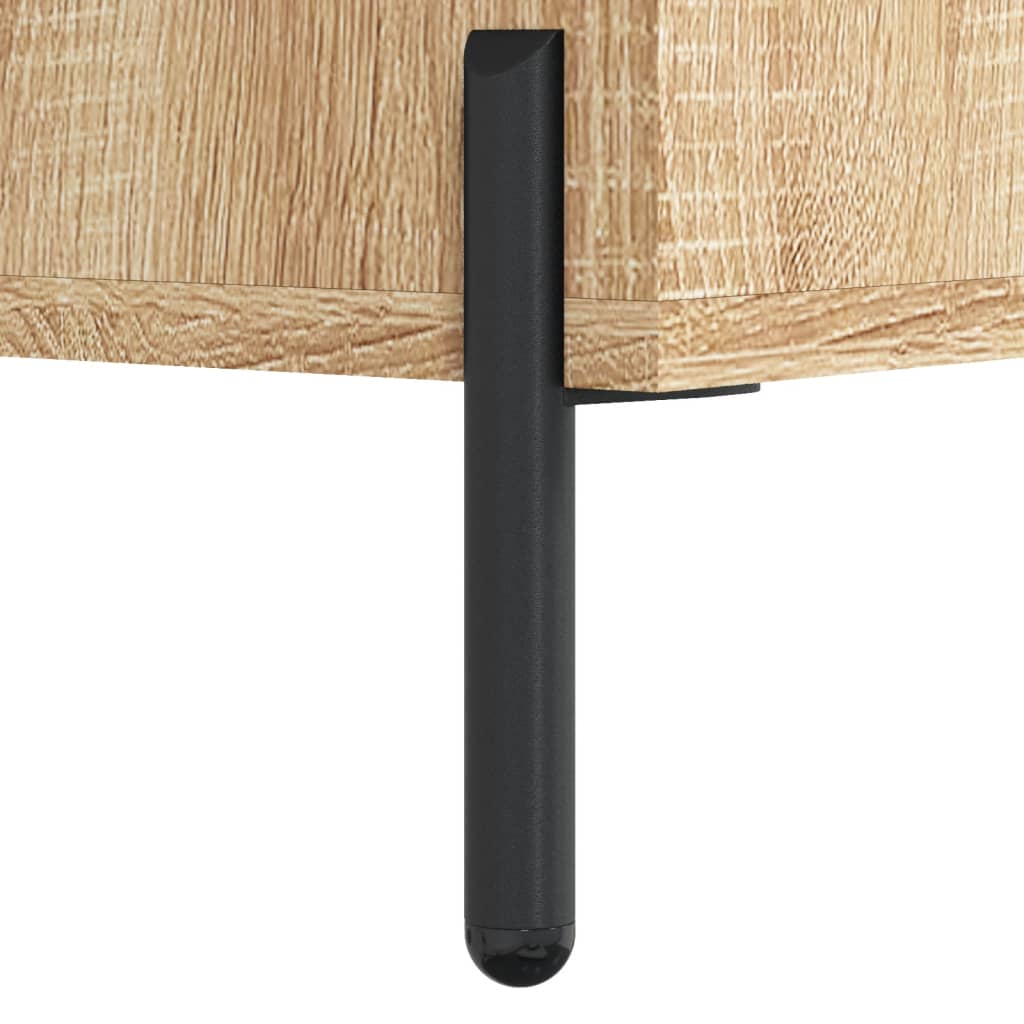 Table basse chêne sonoma 102x50x40 cm bois d’ingénierie - Tables basses