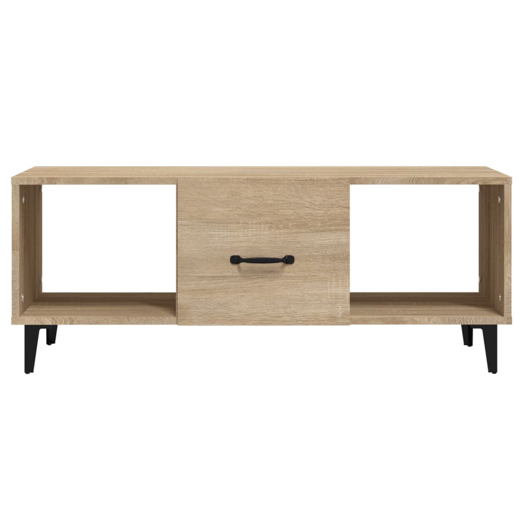 Table basse Chêne sonoma 102x50x40 cm Bois d’ingénierie - Tables basses