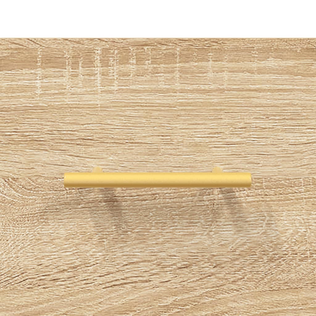 Table basse chêne sonoma 102x50x40 cm bois d’ingénierie - Tables basses