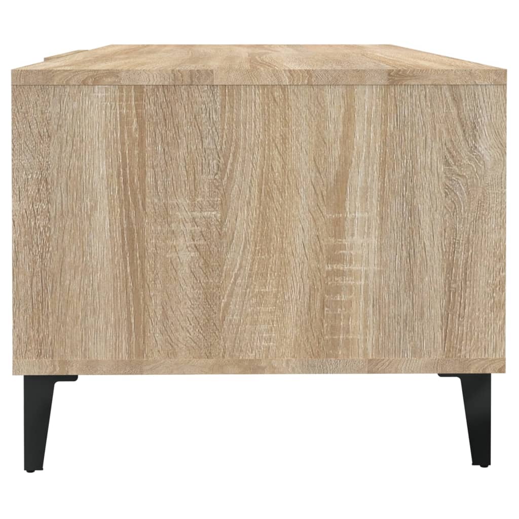Table basse Chêne sonoma 102x50x40 cm Bois d’ingénierie - Tables basses
