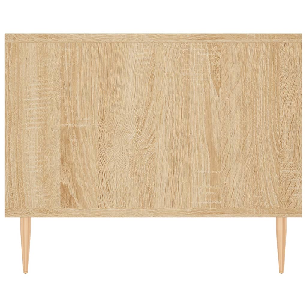 Table basse chêne sonoma 102x50x40 cm bois d’ingénierie - Tables basses