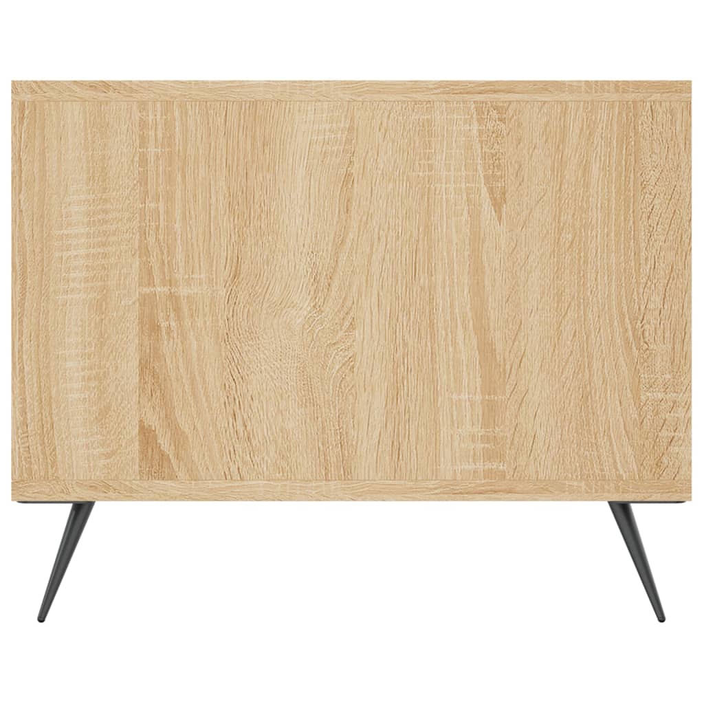 Table basse chêne sonoma 102x50x40 cm bois d’ingénierie - Tables basses