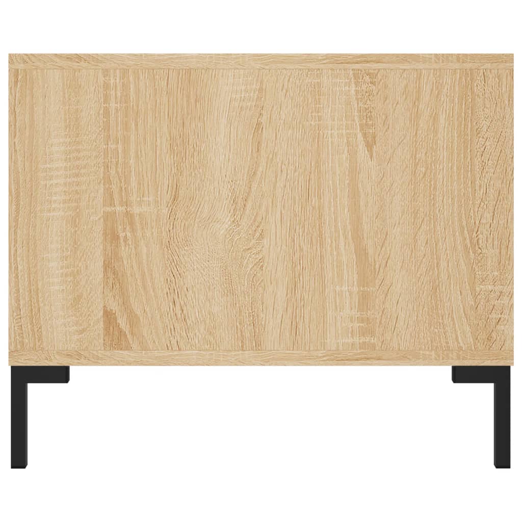 Table basse chêne sonoma 102x50x40 cm bois d’ingénierie - Tables basses