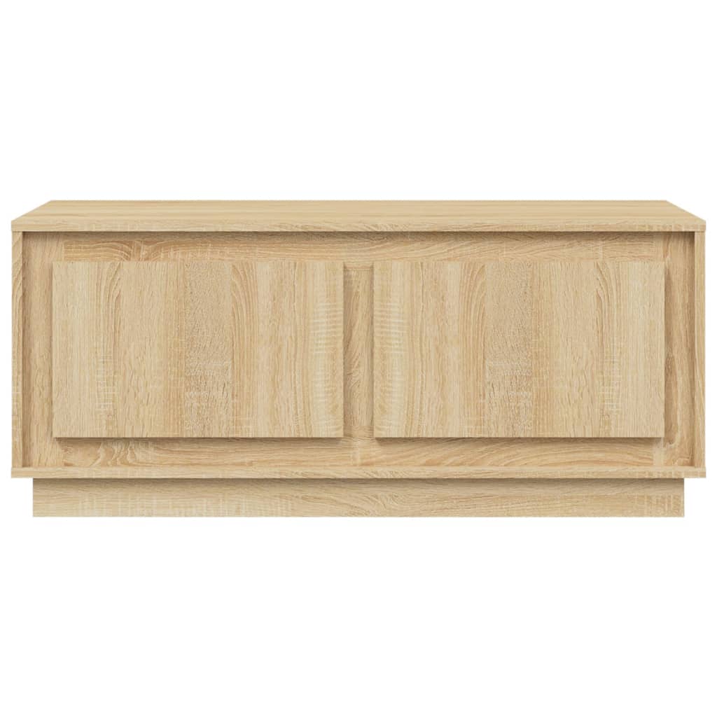 Table basse chêne sonoma 102x50x44 cm bois d’ingénierie - Tables basses
