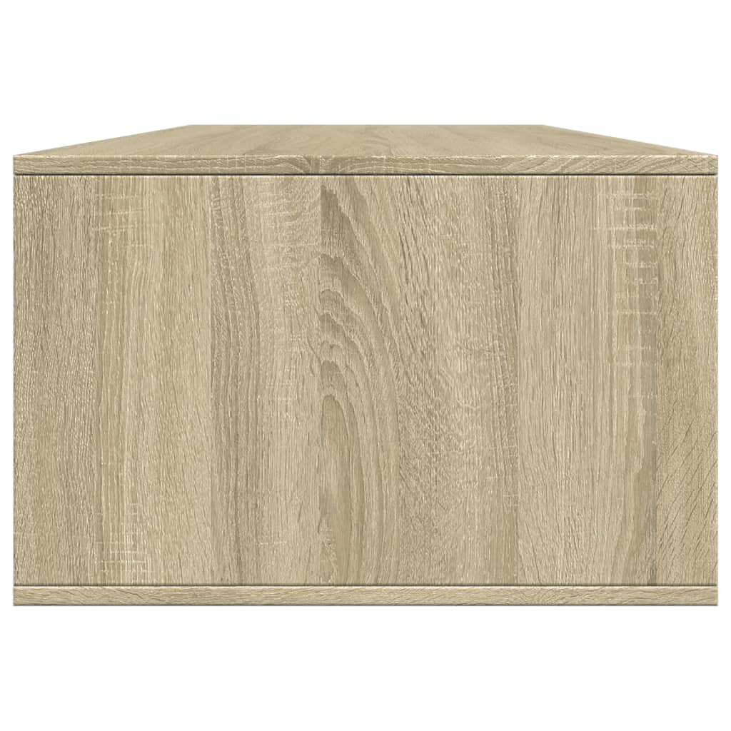 Table basse chêne sonoma 102x55x35 cm bois d’ingénierie - Tables basses
