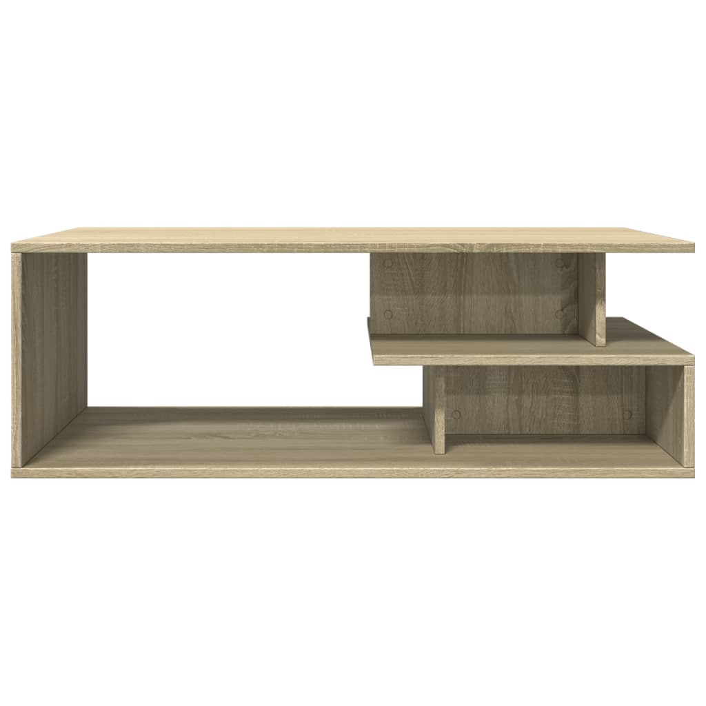 Table basse chêne sonoma 102x55x35 cm bois d’ingénierie - Tables basses