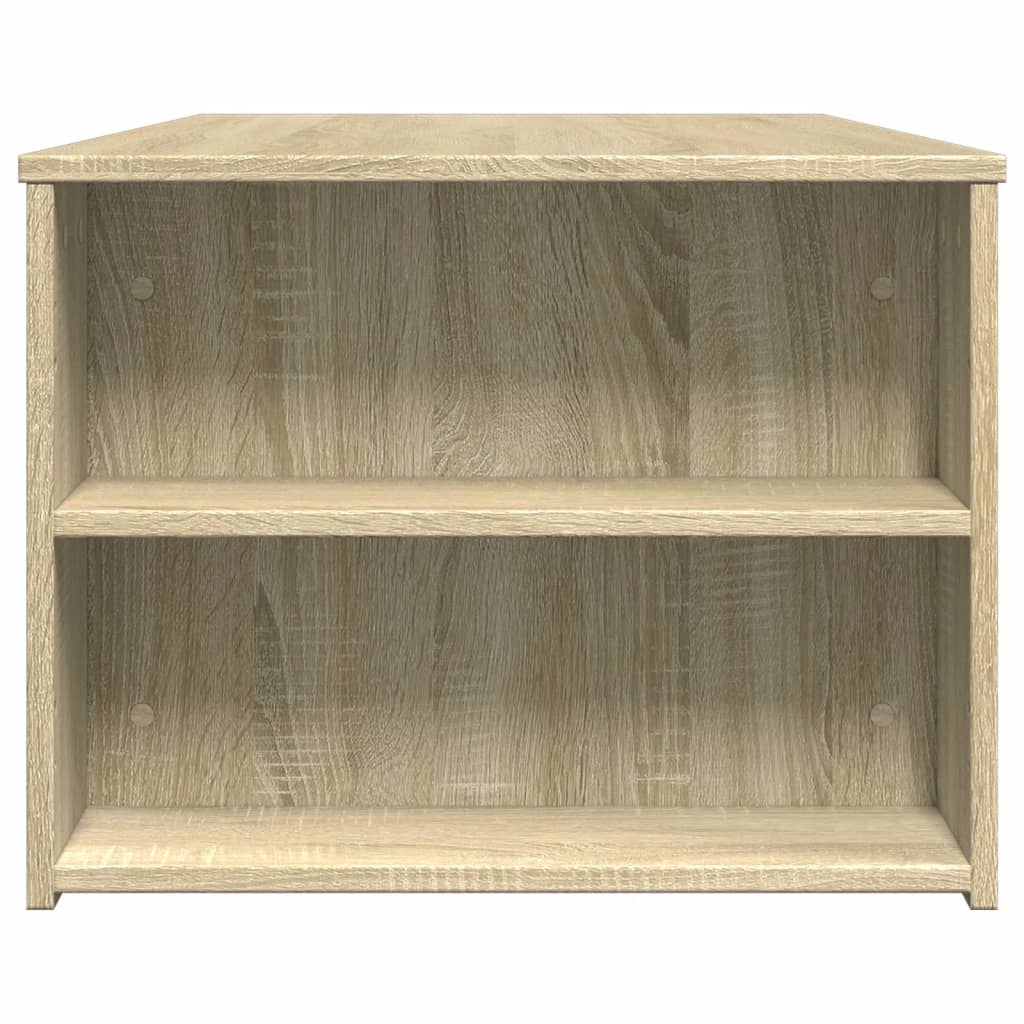 Table basse chêne sonoma 102x55x42 cm bois d’ingénierie - Tables basses