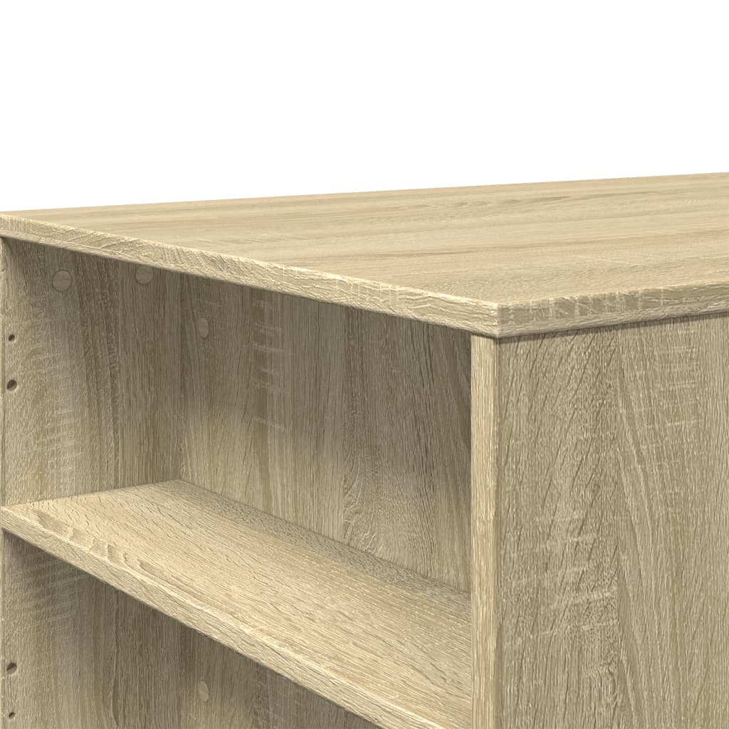 Table basse chêne sonoma 102x55x42 cm bois d’ingénierie - Tables basses