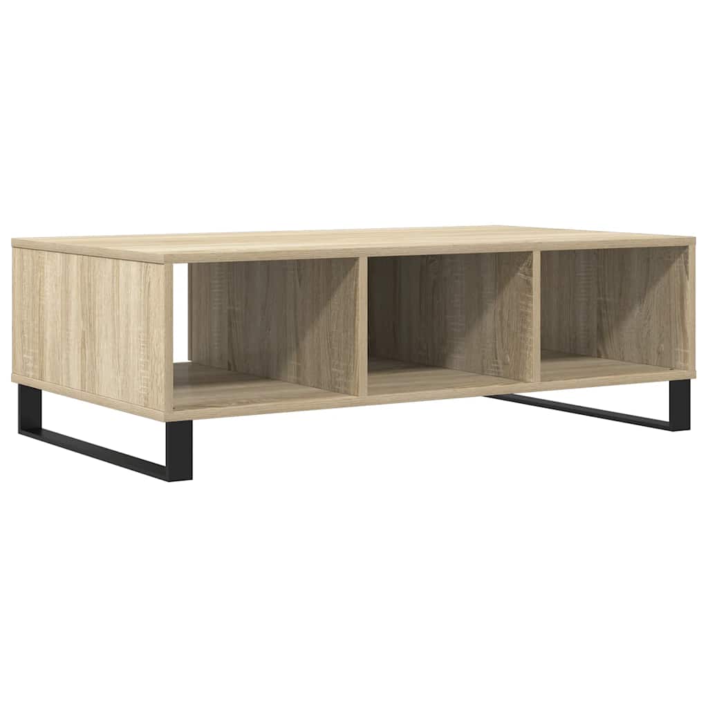 Table basse chêne sonoma 104x60x35 cm bois d’ingénierie - Tables basses
