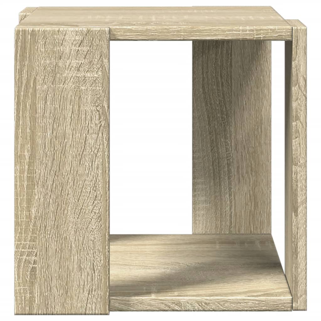 Table basse chêne sonoma 32x32x30 cm bois d’ingénierie - Tables basses