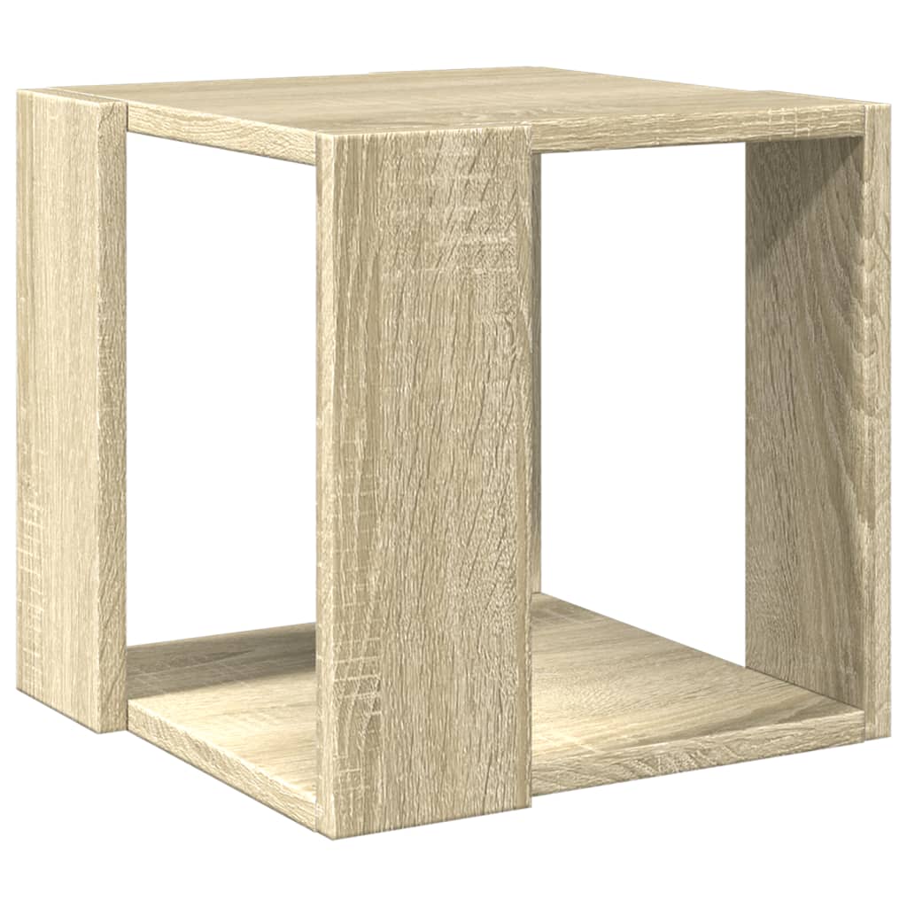 Table basse chêne sonoma 32x32x30 cm bois d’ingénierie - Tables basses