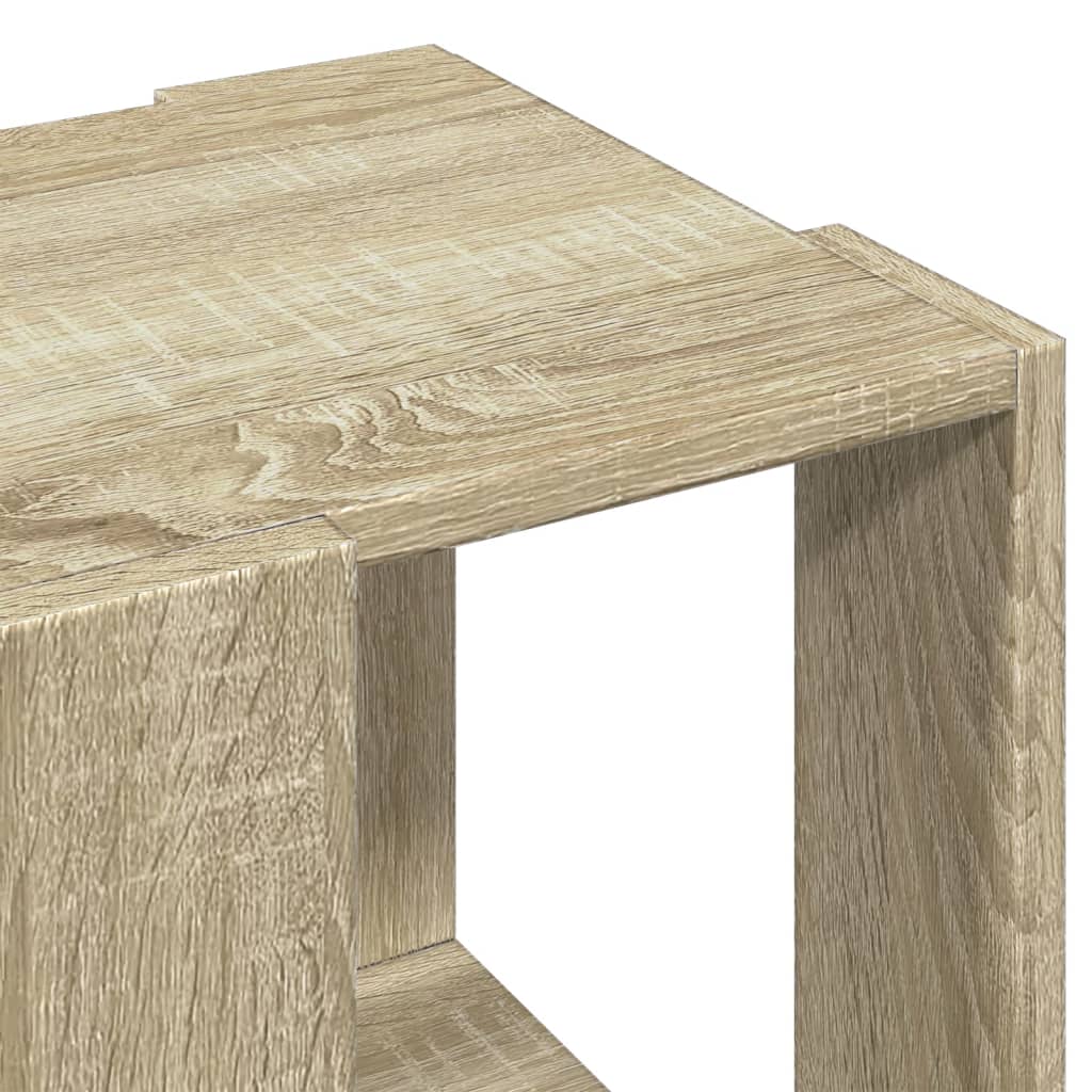Table basse chêne sonoma 32x32x30 cm bois d’ingénierie - Tables basses