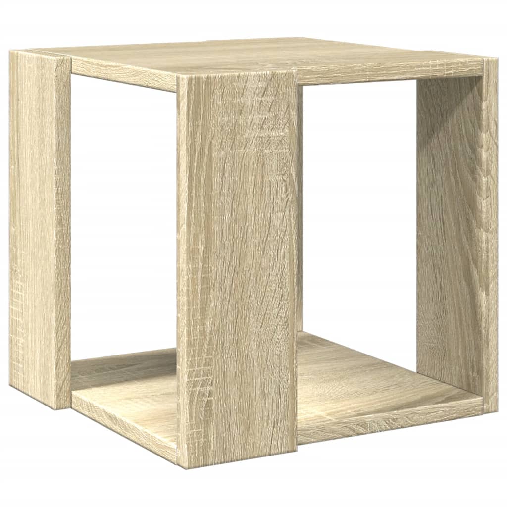 Table basse chêne sonoma 32x32x30 cm bois d’ingénierie - Tables basses