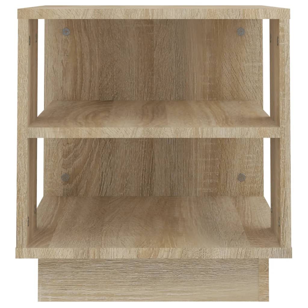 Table basse chêne sonoma 40x40x43 cm bois d’ingénierie - Tables basses