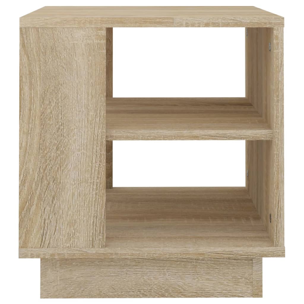Table basse chêne sonoma 40x40x43 cm bois d’ingénierie - Tables basses