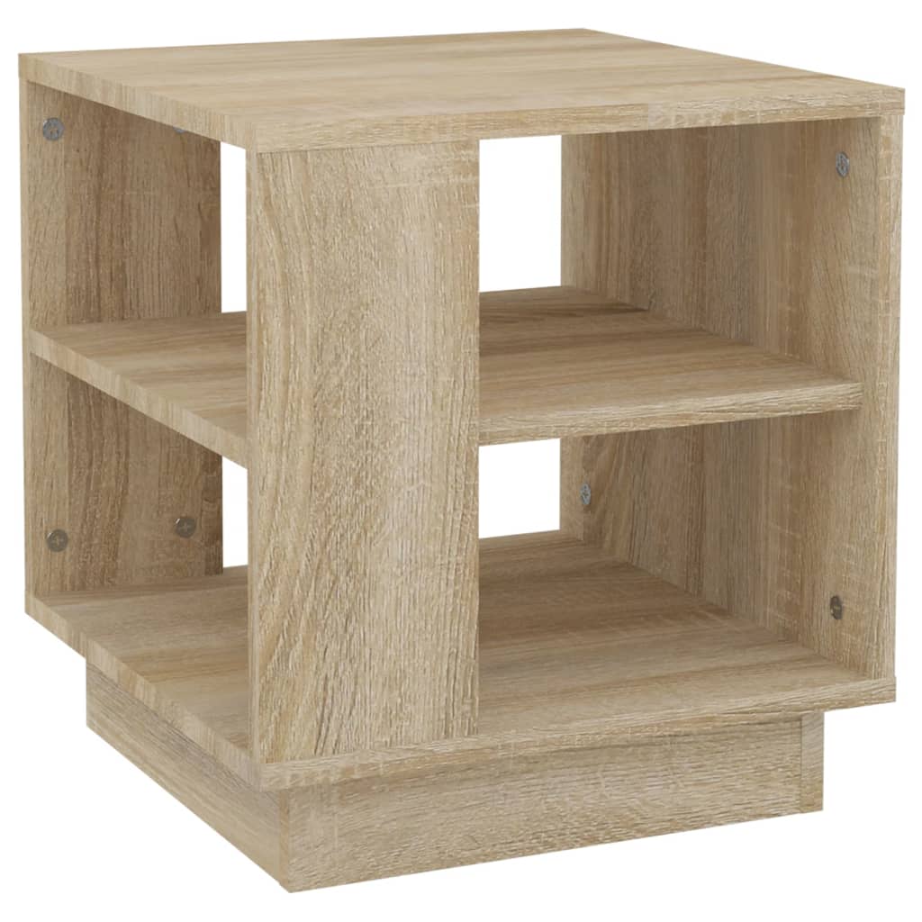 Table basse chêne sonoma 40x40x43 cm bois d’ingénierie - Tables basses