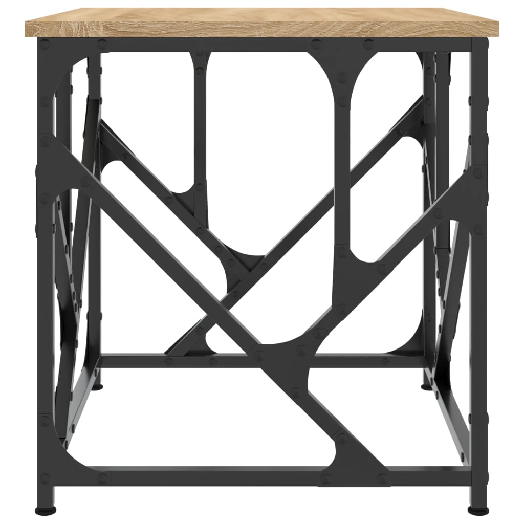 Table basse chêne sonoma 45x45x47,5 cm bois d’ingénierie - Tables basses
