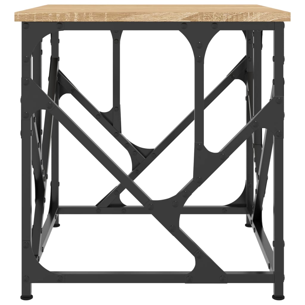 Table basse chêne sonoma 45x45x47,5 cm bois d’ingénierie - Tables basses