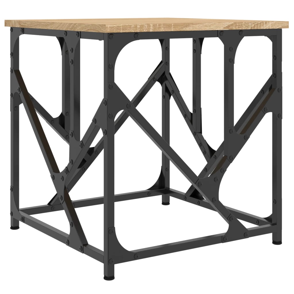 Table basse chêne sonoma 45x45x47,5 cm bois d’ingénierie - Tables basses