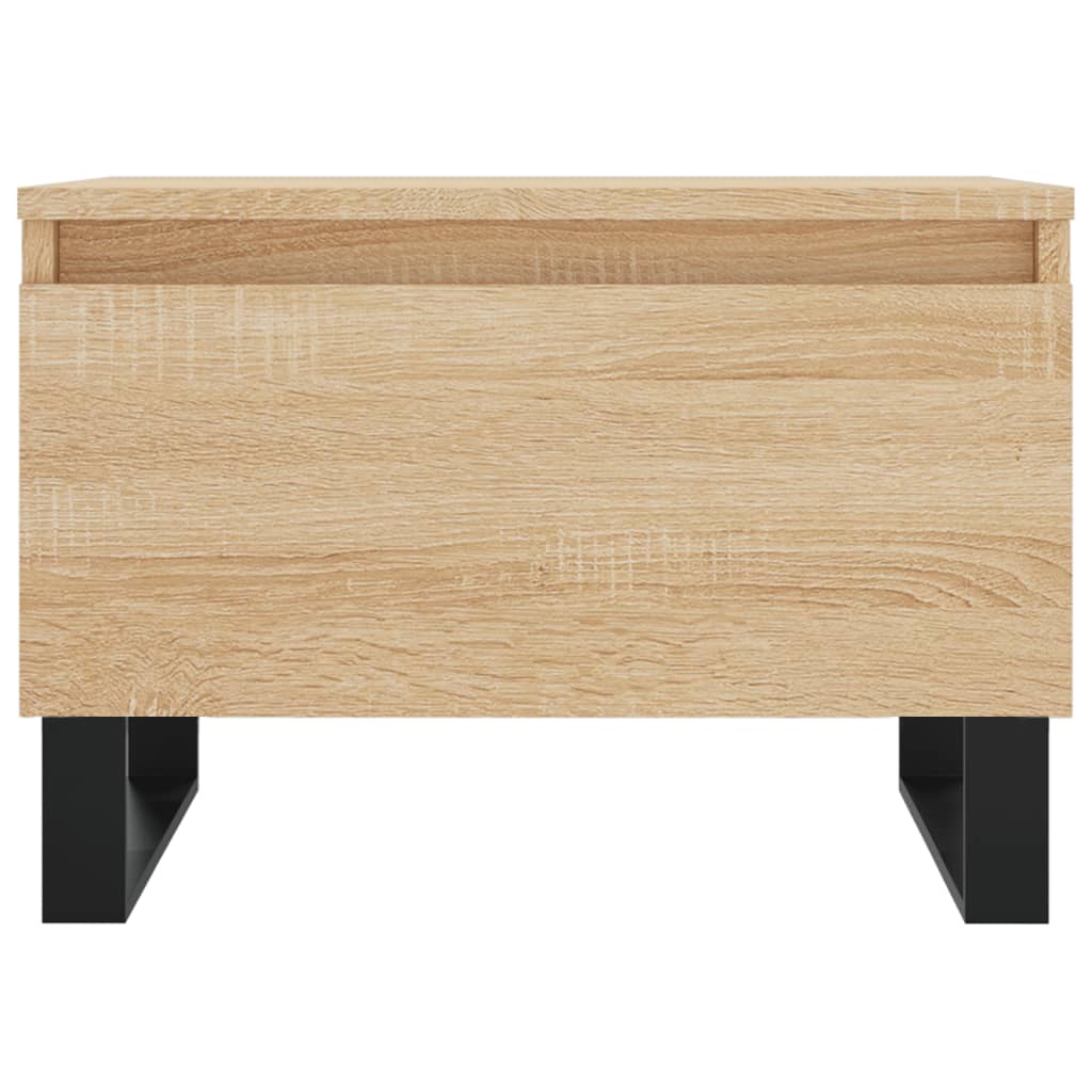 Table basse chêne sonoma 50x46x35 cm bois d’ingénierie - Tables basses