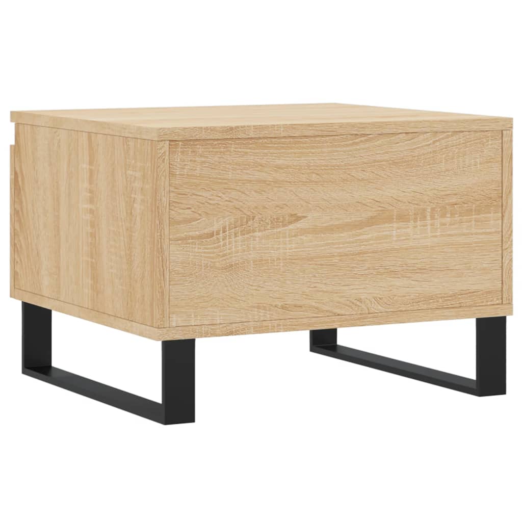 Table basse chêne sonoma 50x46x35 cm bois d’ingénierie - Tables basses