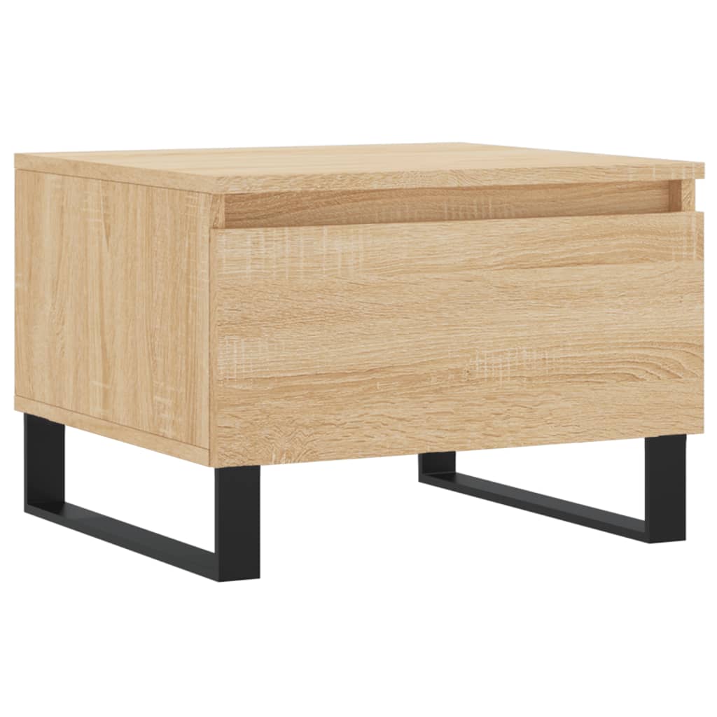 Table basse chêne sonoma 50x46x35 cm bois d’ingénierie - Tables basses