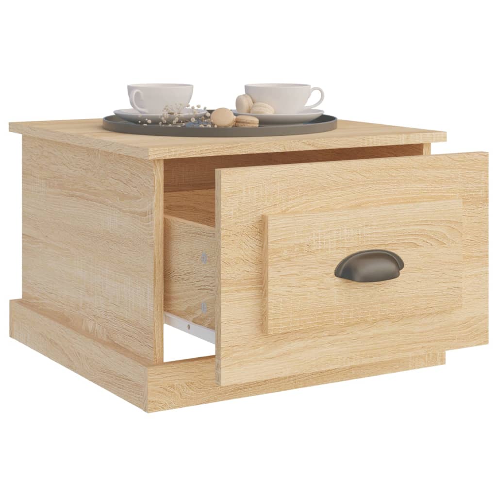 Table basse Chêne sonoma 50x50x35 cm Bois d’ingénierie - Tables basses