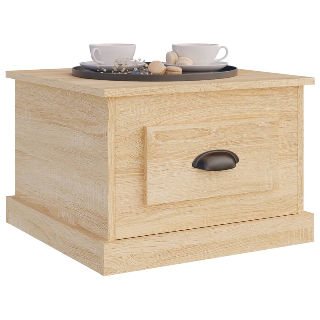 Table basse Chêne sonoma 50x50x35 cm Bois d’ingénierie - Tables basses