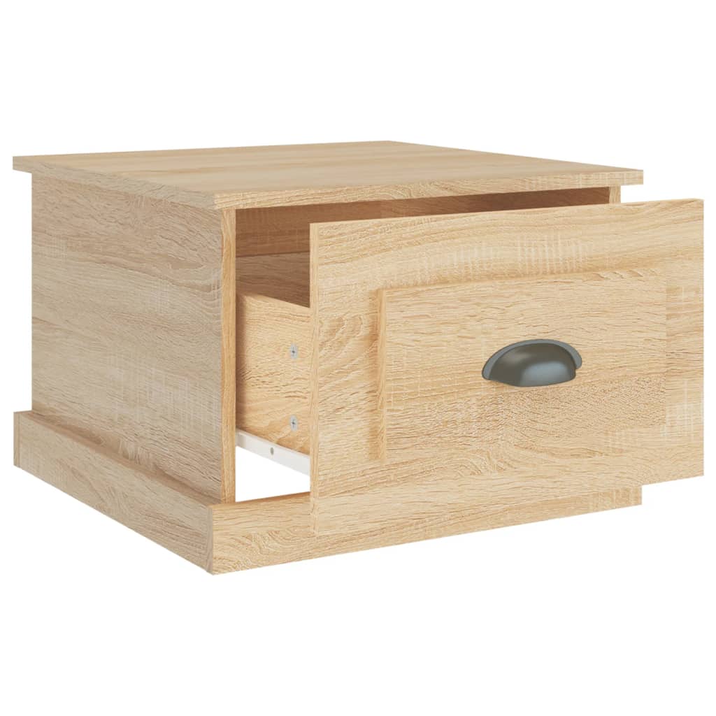 Table basse Chêne sonoma 50x50x35 cm Bois d’ingénierie - Tables basses