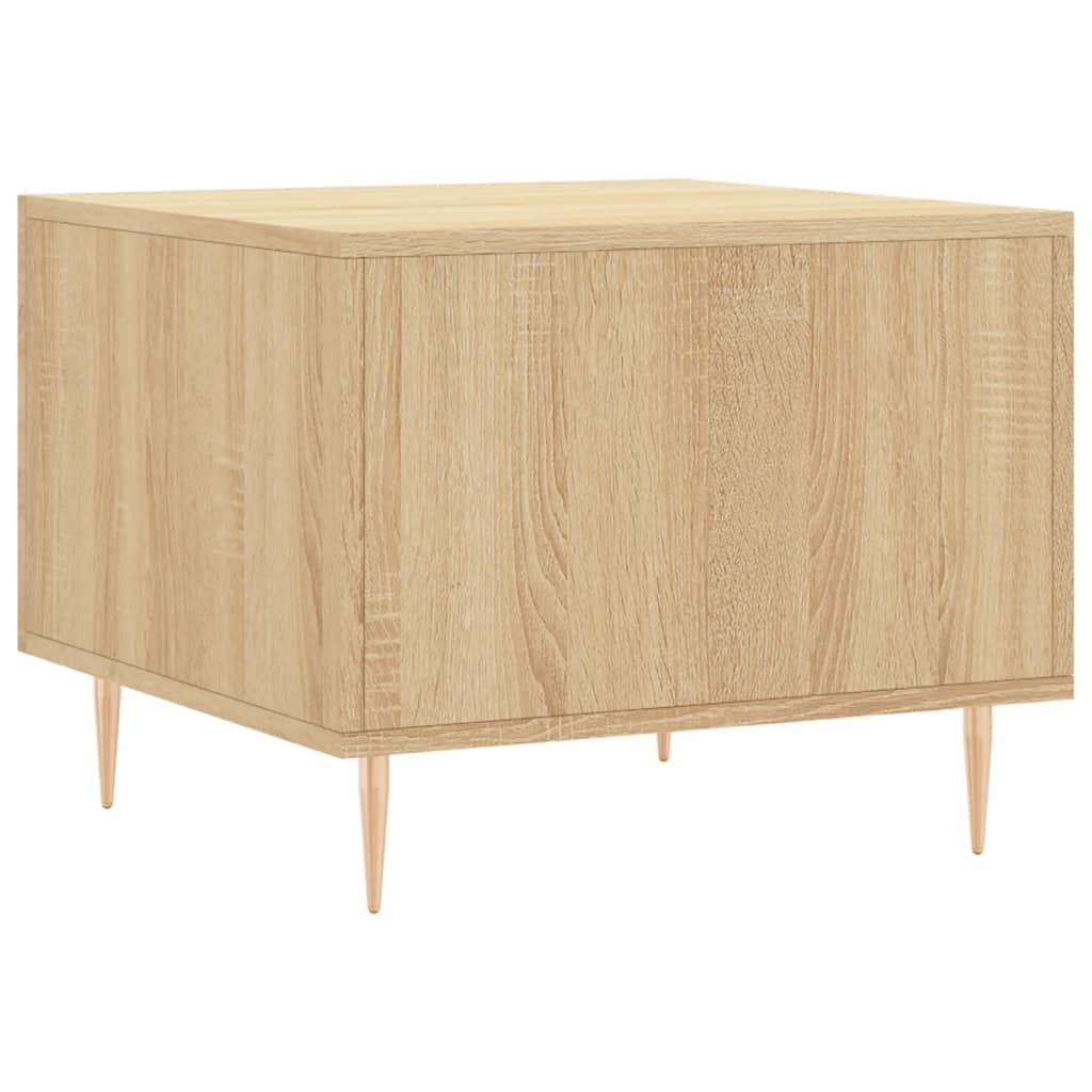 Table basse Chêne sonoma 50x50x40 cm Bois d’ingénierie - Tables basses