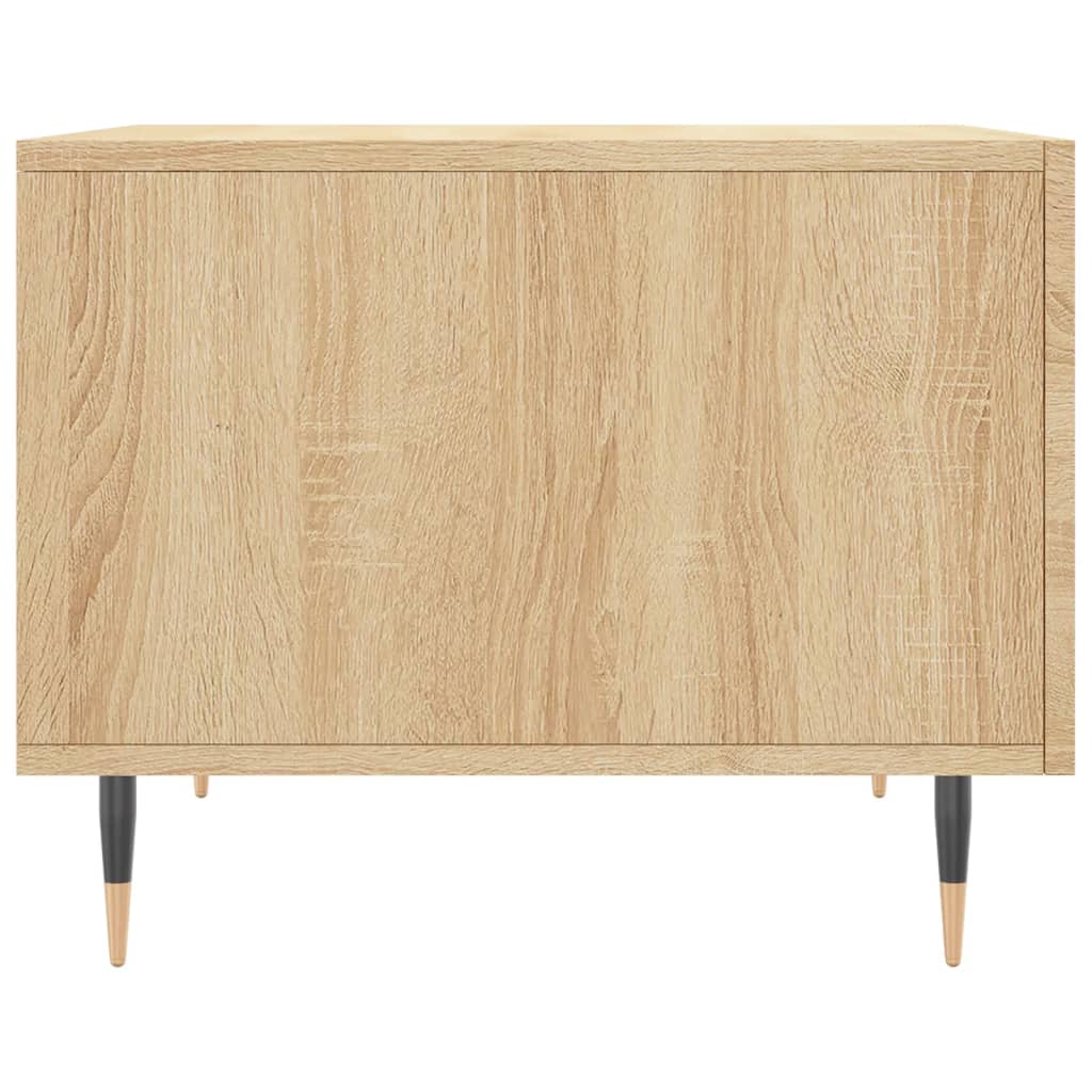 Table basse Chêne sonoma 50x50x40 cm Bois d’ingénierie - Tables basses