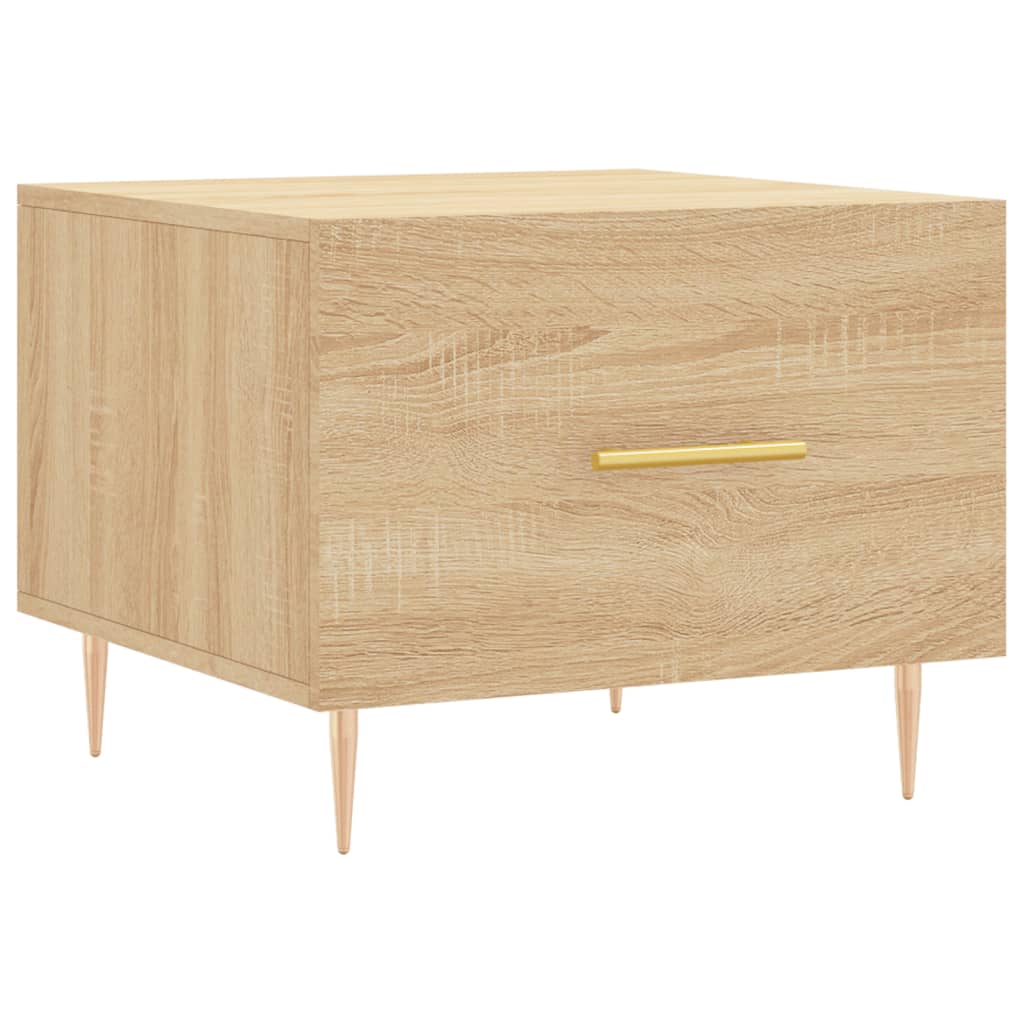 Table basse Chêne sonoma 50x50x40 cm Bois d’ingénierie - Tables basses