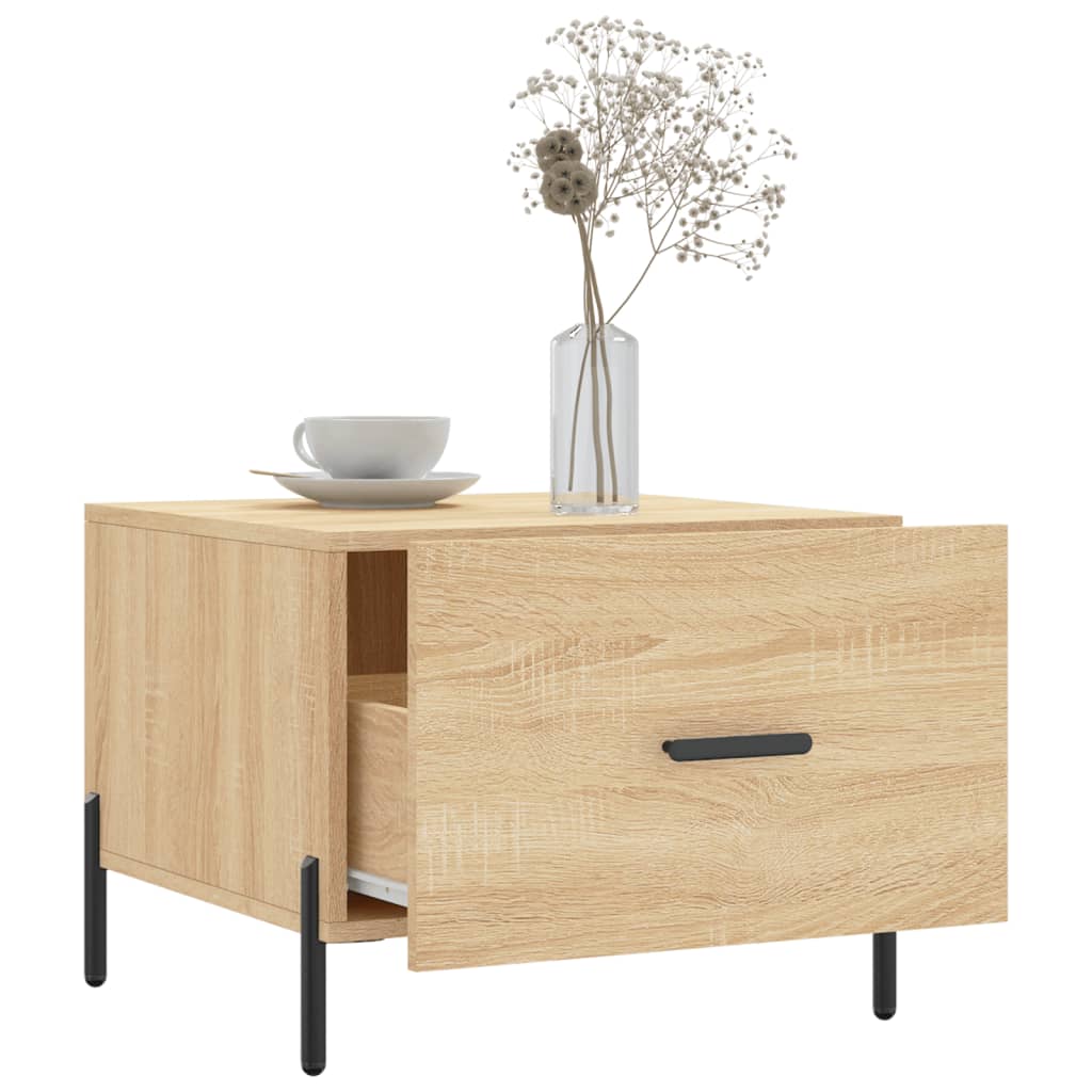 Table basse Chêne sonoma 50x50x40 cm Bois d’ingénierie - Tables basses