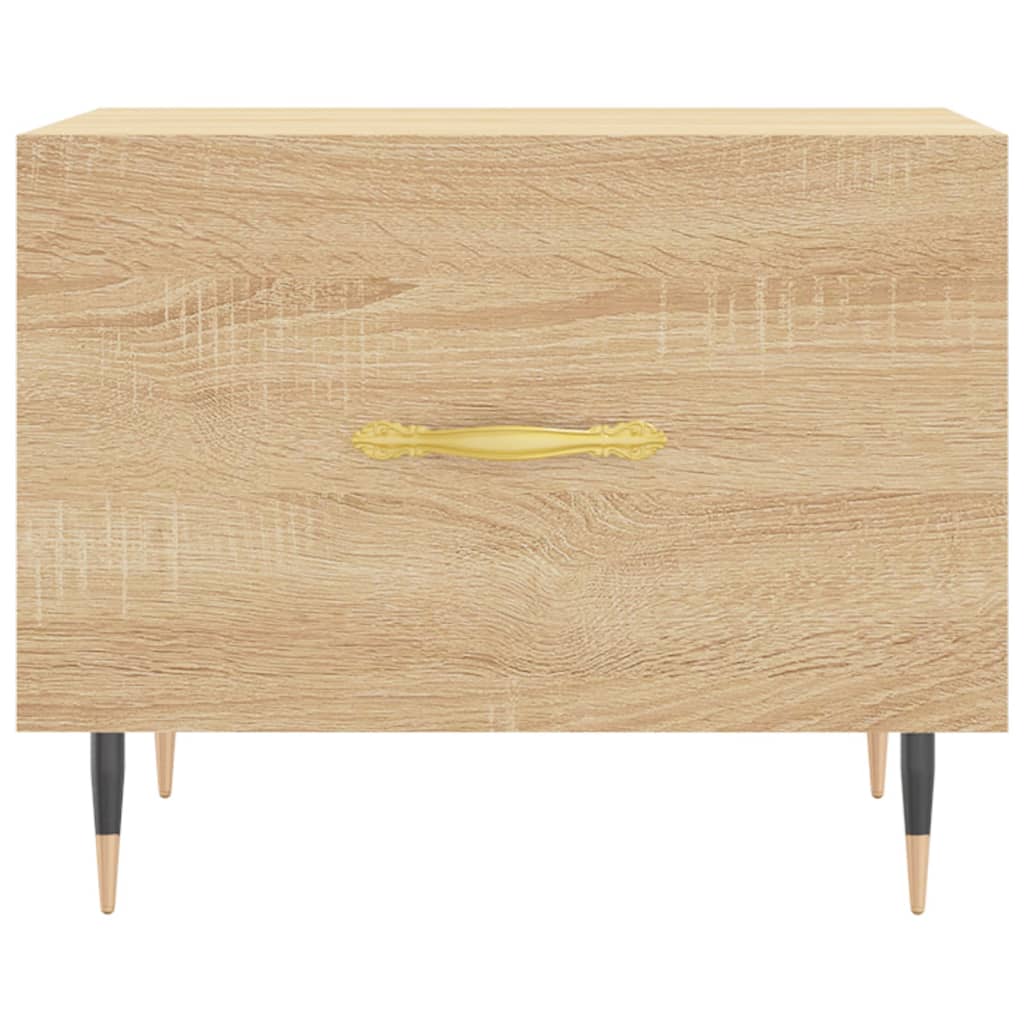 Table basse Chêne sonoma 50x50x40 cm Bois d’ingénierie - Tables basses
