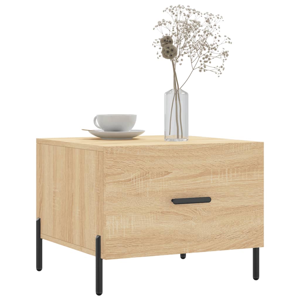 Table basse Chêne sonoma 50x50x40 cm Bois d’ingénierie - Tables basses