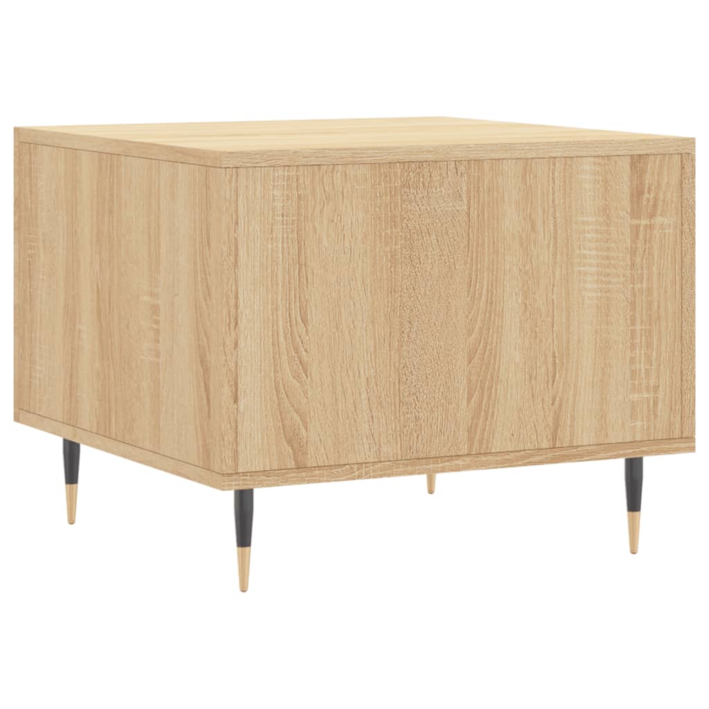 Table basse Chêne sonoma 50x50x40 cm Bois d’ingénierie - Tables basses