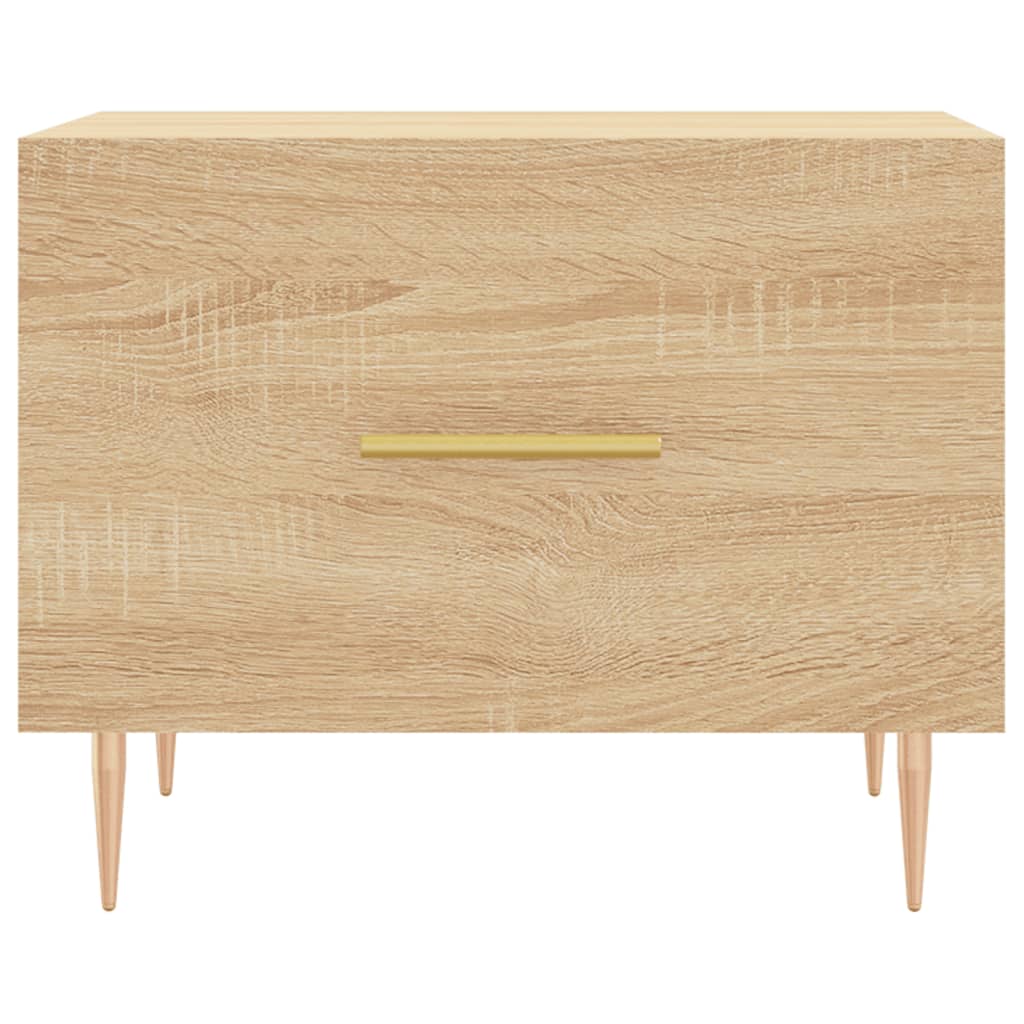 Table basse Chêne sonoma 50x50x40 cm Bois d’ingénierie - Tables basses