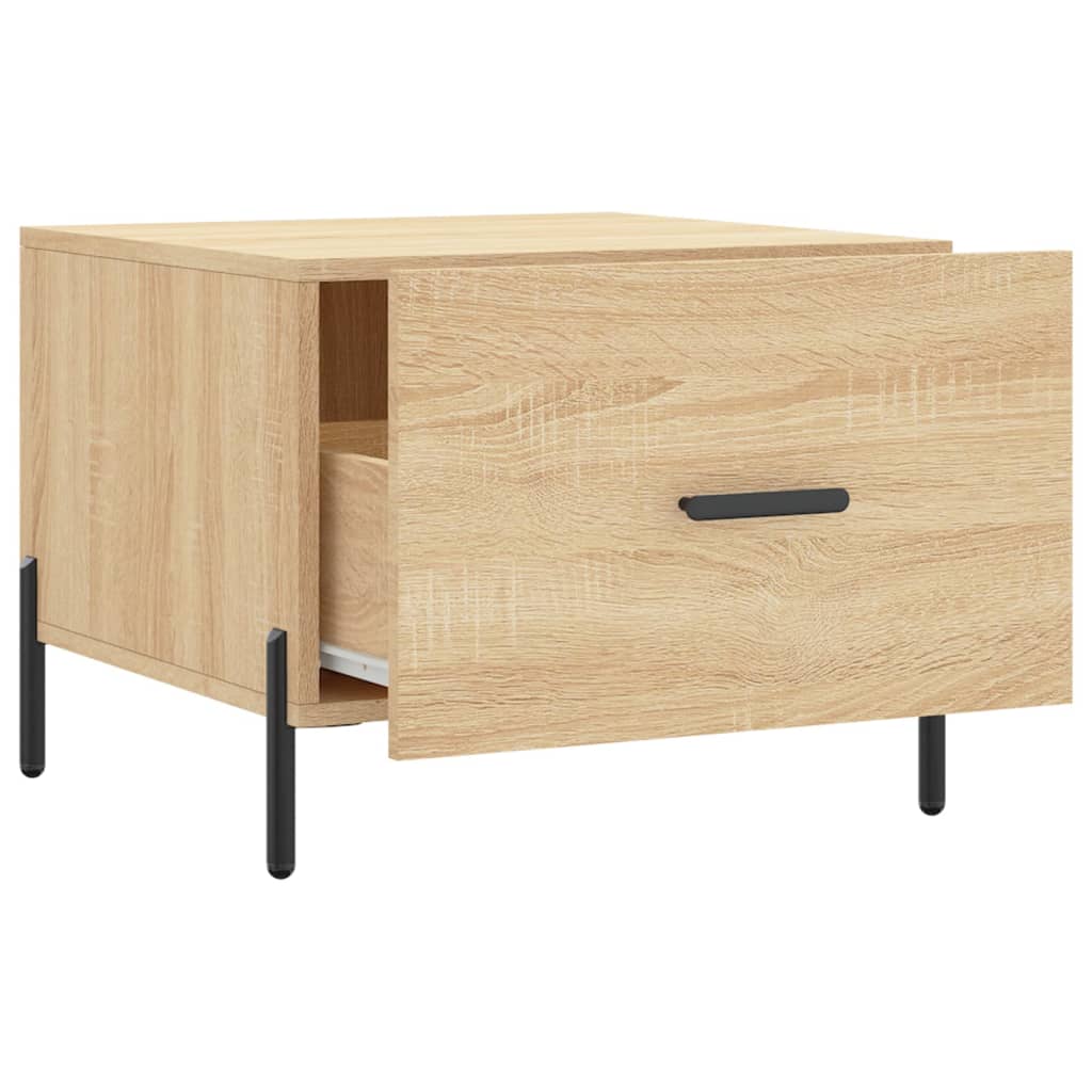 Table basse Chêne sonoma 50x50x40 cm Bois d’ingénierie - Tables basses