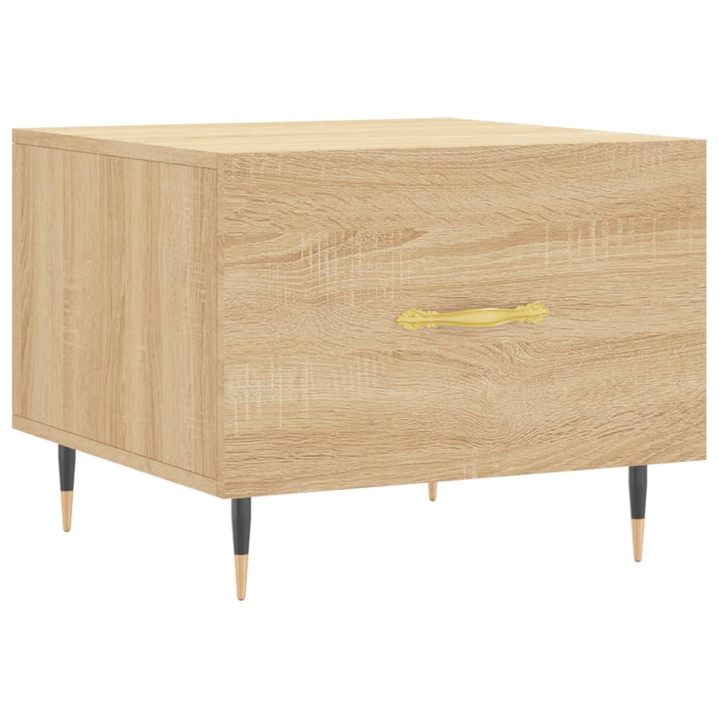 Table basse Chêne sonoma 50x50x40 cm Bois d’ingénierie - Tables basses
