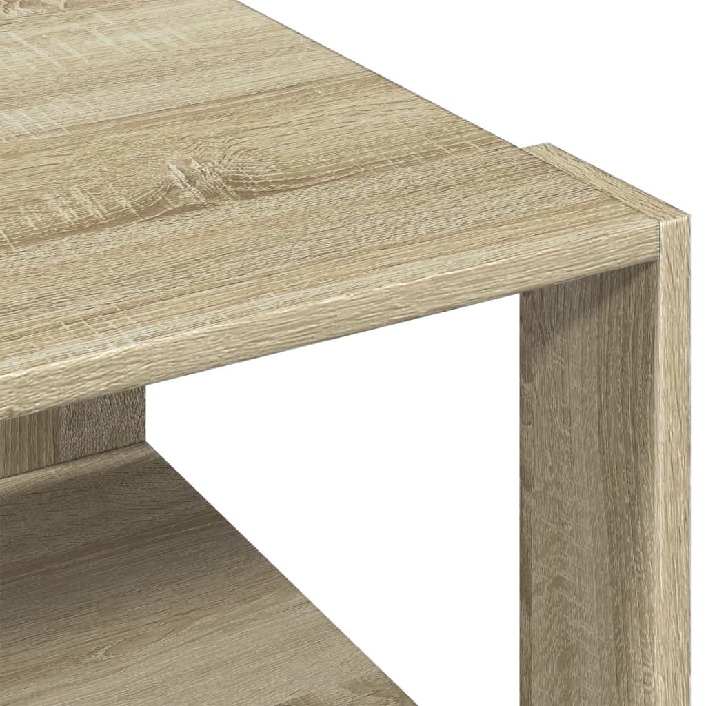 Table basse chêne sonoma 51,5x51,5x30 cm bois d’ingénierie - Tables basses