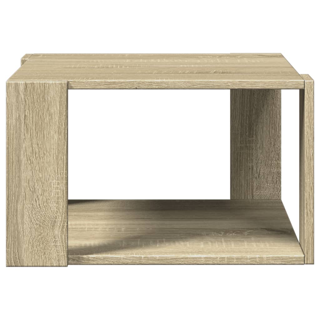 Table basse chêne sonoma 51,5x51,5x30 cm bois d’ingénierie - Tables basses